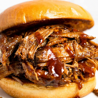 Pulled Pork (6-8)  (1dz mini brioche buns)