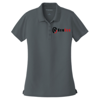 Women's Port Authority Polo-Grey