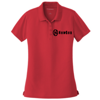 Women's Port Authority Polo-Red