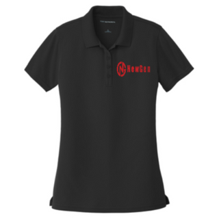 Women's Port Authority Polo-Black