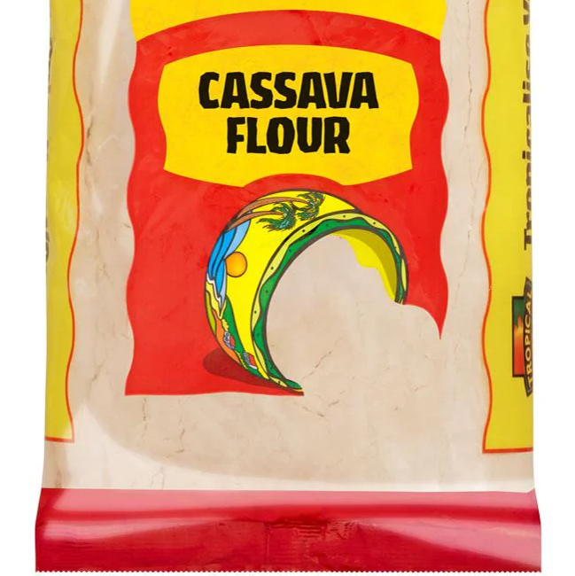 cassava Flour (White elubo 1.2Kg)