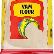 yam flour (Black elubo 1.2Kg)