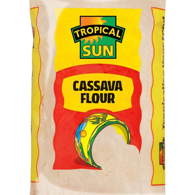 Cassava Flour (Cassava Flour (white elubo) 4Kg)