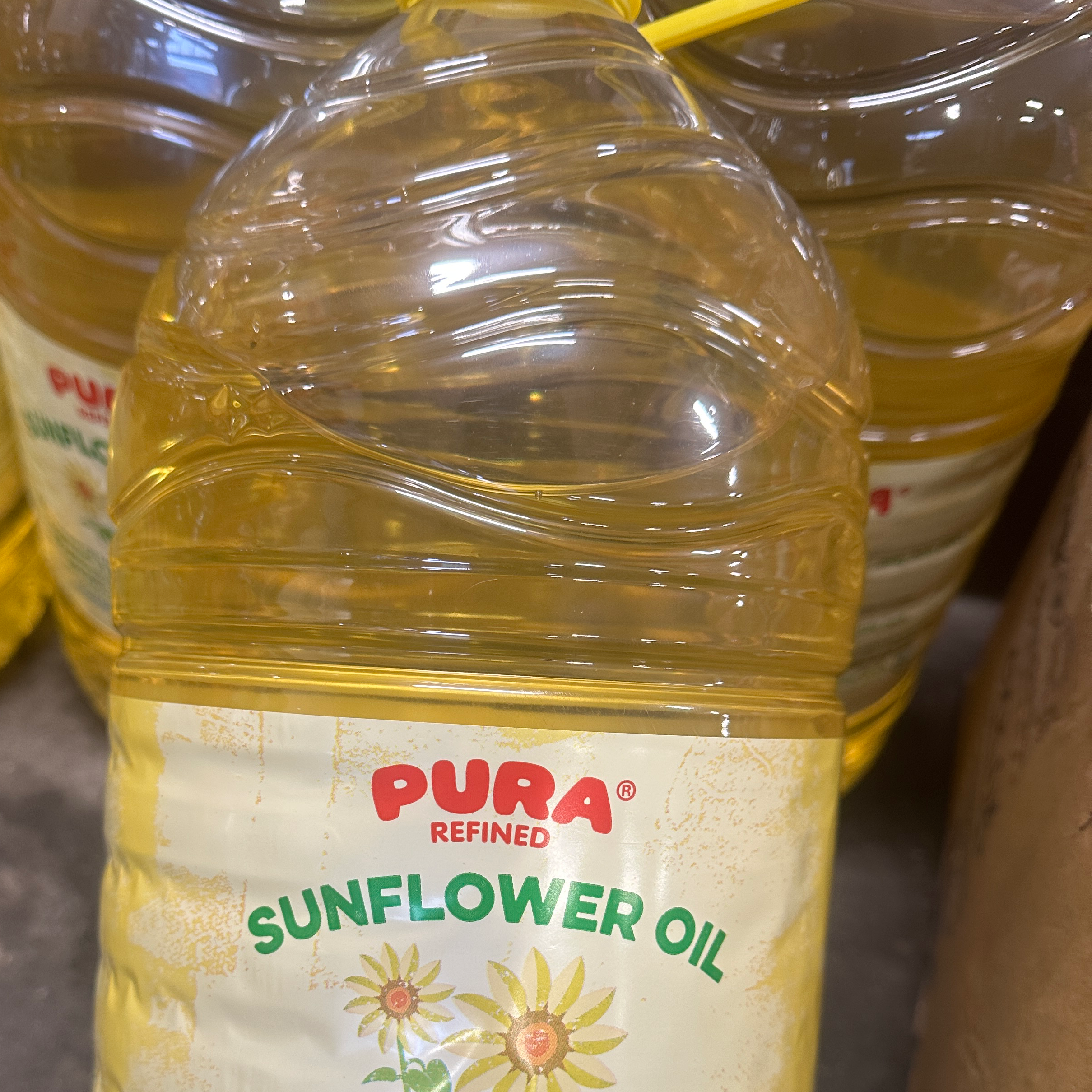 Pura sunflower oil 5ltr