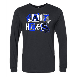 Panthers Patchwork Long Sleeve