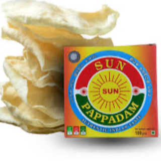 Indian Pappadam sun 