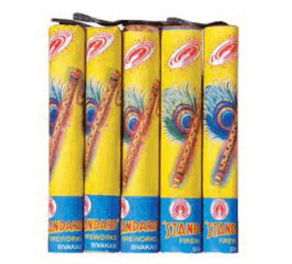 4" One Sound Cracker Deluxe - 1 Pkt (5 Pcs)