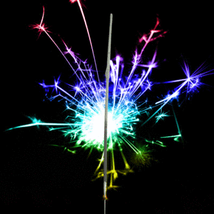50 Cm Sparklers Colour - 1 Box (5 Pcs)