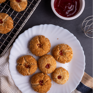 Coconut & Jam Cookies - 250 grams