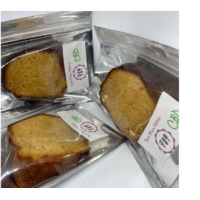CBD - Brown Sugar Pound Cake Slice - (per slice)