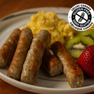 FULLY COOKED BREAKFAST PORK LINK SAUSAGE - GLUTEN FREE