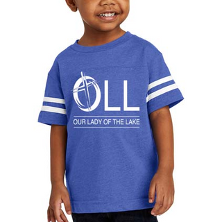Toddler Football Fine Jersey Tee