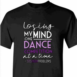 Losing My Mind T-shirt (Black)