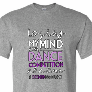 Losing My Mind T-shirt (Gray)