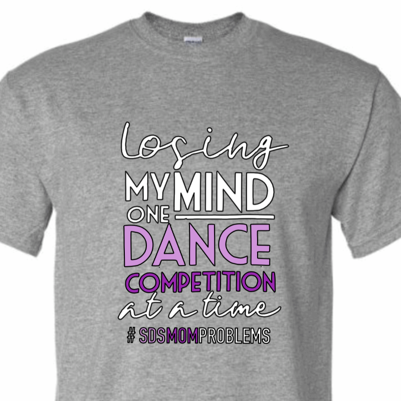 Losing My Mind T-shirt (Gray) Main Image