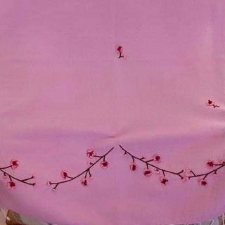 Burmese Cotton Shawl Pink