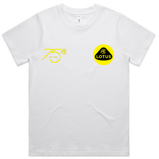 75th Women's White T-Shirt