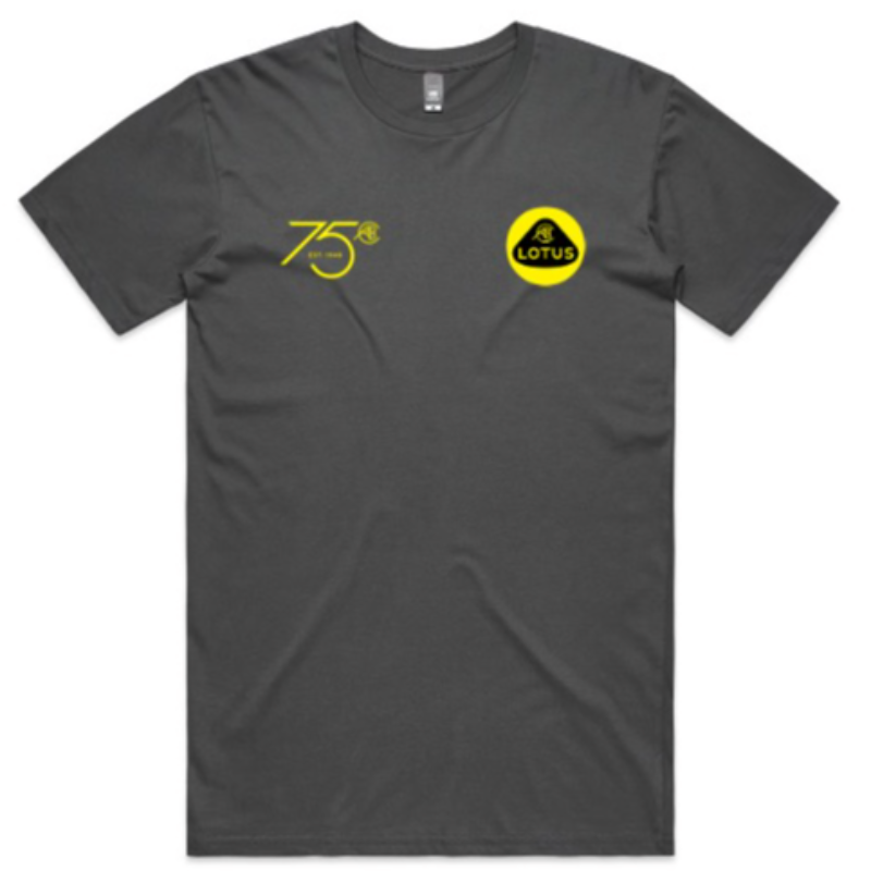 75th Charcoal T-Shirt Main Image