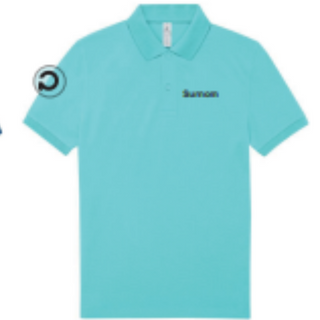 Polo Meta turquoise