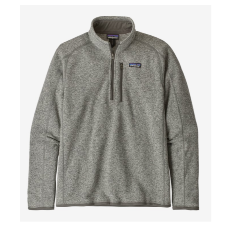 Men's Patagonia 1/4 Zip Sweater - Grey Main Image