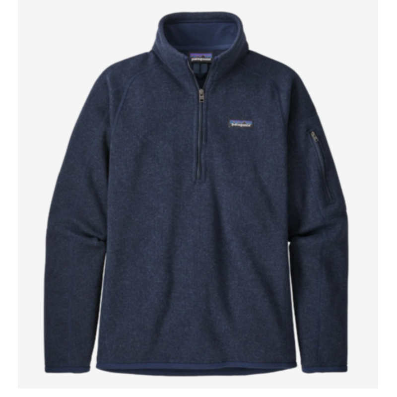 Women's Patagonia 1/4 Zip Sweater - Navy Main Image