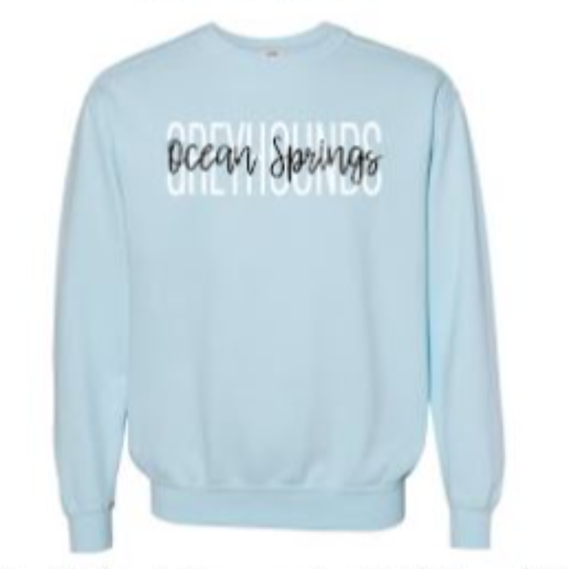D1: Gildan crewneck sweatshirt