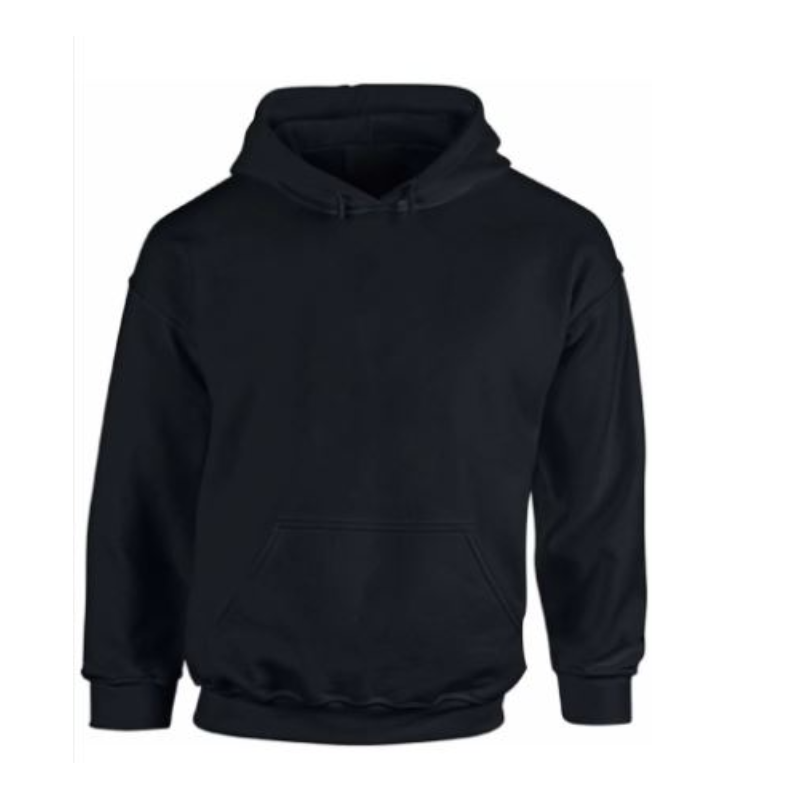 D4: Gildan hooded sweatshirt