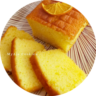 Sourcream Orange Buttercake