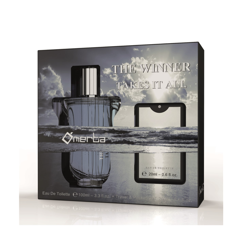 (WIN-029) COFFRET THE WINNER TAKES IT ALL - EDT 100ML + POCKET 20ML