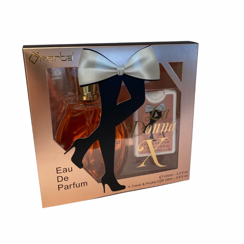 (DON-062) COFFRET LA DONNA X - EDP 100ML + POCKET 20ML