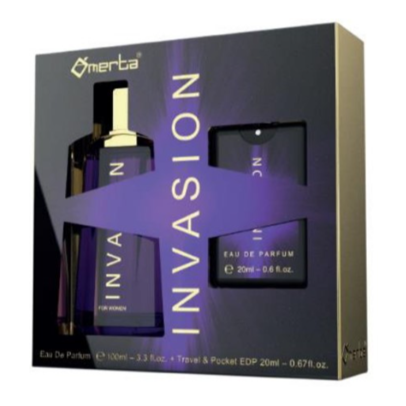 (INV-051) COFFRET INVASION - EDP 100ML + POCKET 20ML