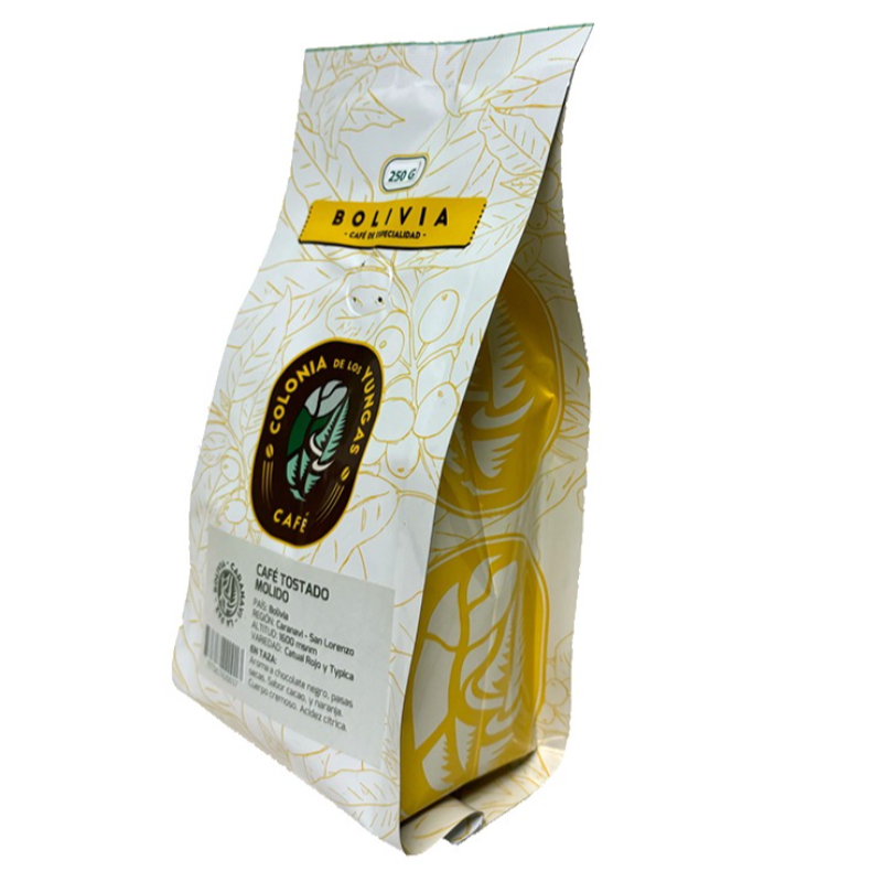 018 -Cafè Molido 250grs (COLONIA DE LOS YUNGAS)