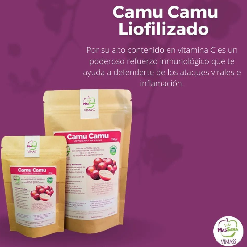 006- Camu Camu liofilizado (50grs)