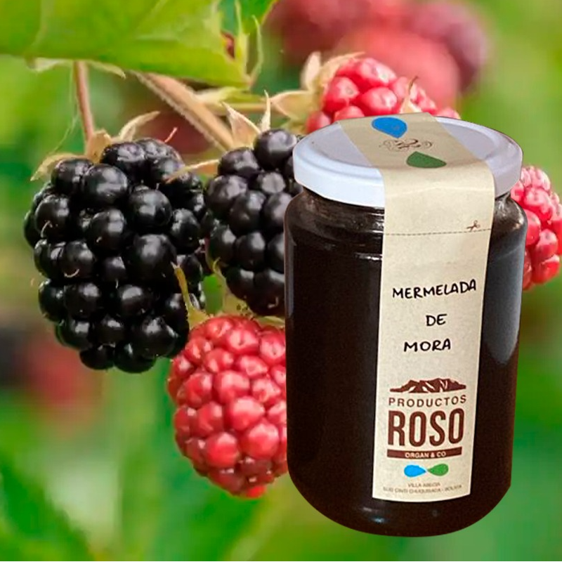 015 - ROSO Mermelada de mora (350 grs)