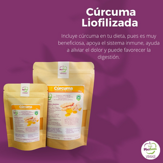 006- Cúrcuma Liofilizada (40grs - 120grs) 