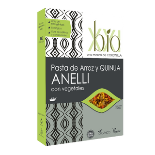 051- ANELLI VEGE de quinua, arroz y vegetales  (250 grs.) 