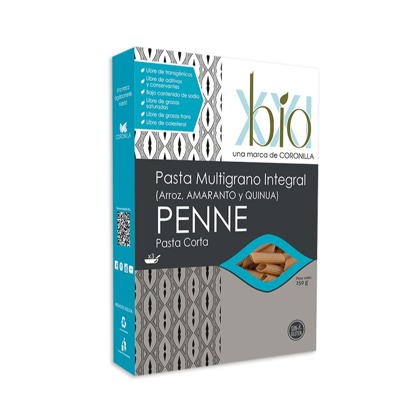 051- PENNE de arroz y amaranto  (250 grs.) 