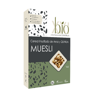 051- MUESLI Insuflado de  arroz y quinoa  (200 grs.) 