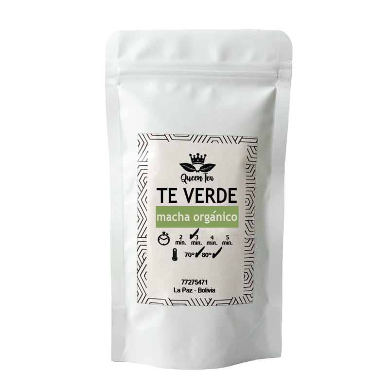 024-Tê  Verde- Matcha Orgánico tumeric y Ginger (40 grs)