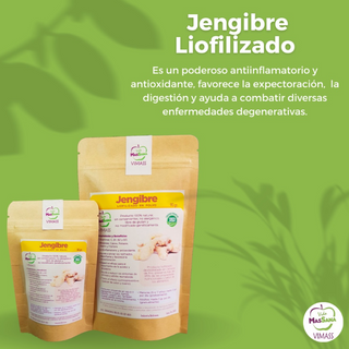 006- Jengibre Liofilizado (30grs - 90grs)