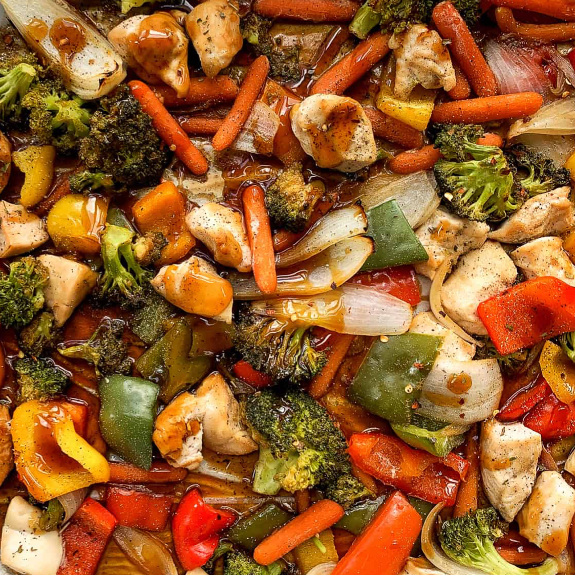 Teriyaki Chicken and Veggies Main Image