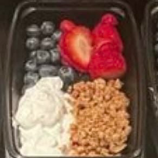 Snack Box (fruit, granola, and greek yogurt)