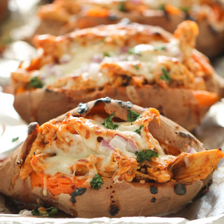 Stuffed Sweet Potatoes 