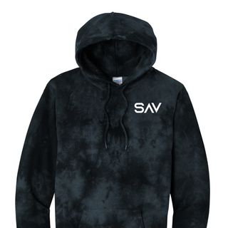 SAV Tie-Dye Hoodie (Grey/Black)