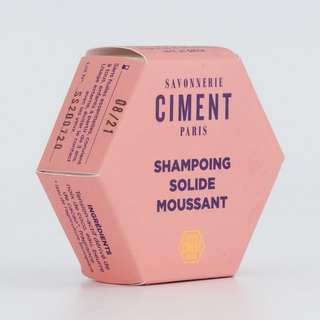 Shampooing solide moussant au Thé Blanc 70g - CIMENT Paris