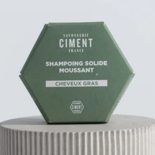 Shampooing solide moussant Cheveux Gras 70g - CIMENT Paris