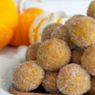 Pumpkin Spice Donut Holes