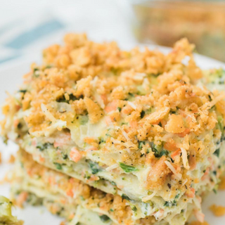 Vegetable Lasagna & Garlic Toast - (Monday)