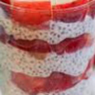 Strawberry Raspberry Swirl Parfait (Tuesday)