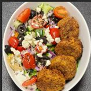 Mediterranean Medley Bowl with Falafels (Wednesday)